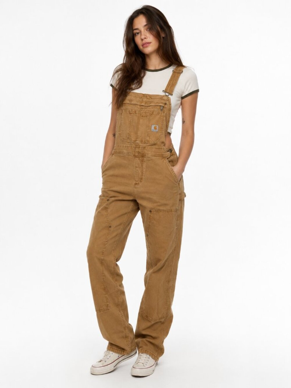 Carhart Size Small Short Tan Khaki Overalls 2018 Work Dungarees